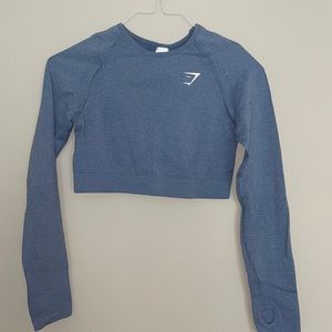 gymshark vital long sleeve blue